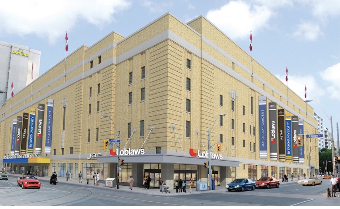 THEBREWERLOFTS's tweet photo. @TylerClarkeSud And here is what the renovation of the 1931 Maple Leaf Gardens looks like (time lapse).   Sudbury Arena was designed with inspiration from MLG and dimensionally proportional and architecturally similar.  MLG is 92 years old.  https://t.co/iXRnCQ3hVx https://t.co/tCWX9AcsaG