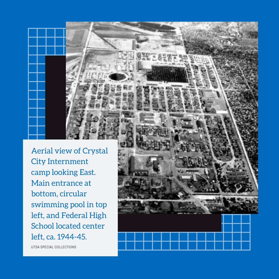 AmpIdPod's tweet photo. 3/ My episode of the Amplifying Identities podcast discusses the experience of Japanese Americans at Crystal City during World War II and the town's development in the following years. #TexasHistory #PublicHistory #AmplifyingIdentitiesPodcast @texancultures https://t.co/DGF2bVm4AI