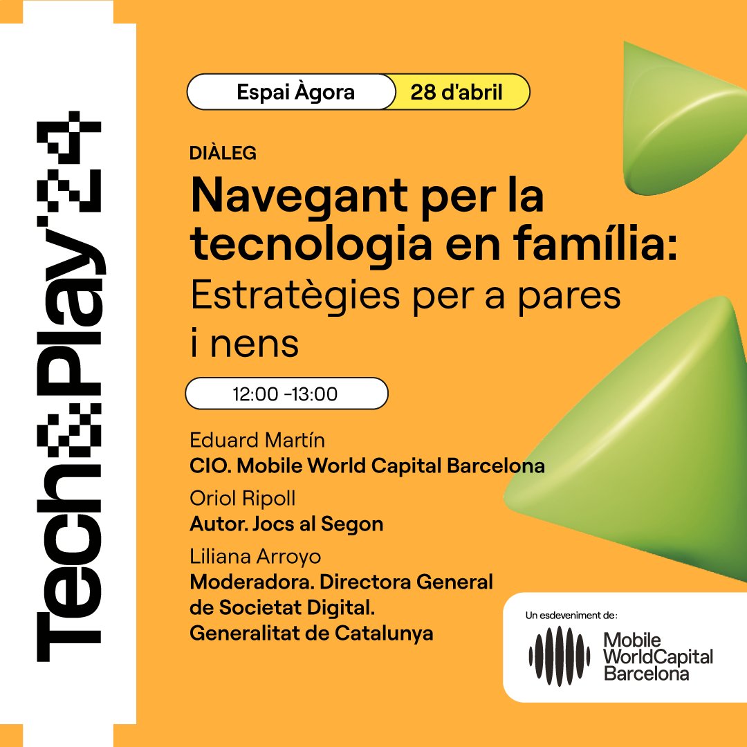 Diumenge presentem un joc de cartes que fomenta l'empatia i #benestardigital. Indicat per qualsevol família o nucli de convivència que vulgui transitar de les tensions al voltant dels dispositius als consensos basats en recomanacions. Juguem?? #Tech&Play24