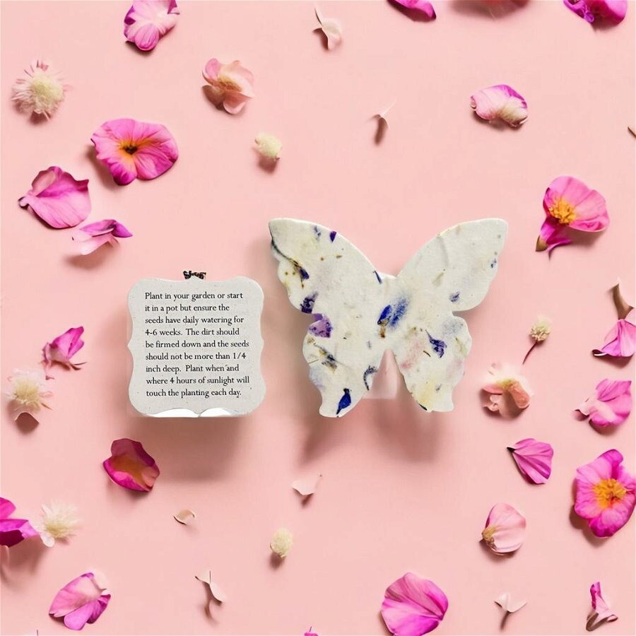 seedbloomgifts's tweet image. Let your gifts take flight with Seed Bloom&apos;s handmade butterfly-shaped plantable tags 🌿🎁 Watch as wildflowers bloom from your thoughtful gestures! #SeedBloom #HandmadeTags #SustainableSurprises #NatureInspired #GiftsThatGrow

seedbloomgifts.com