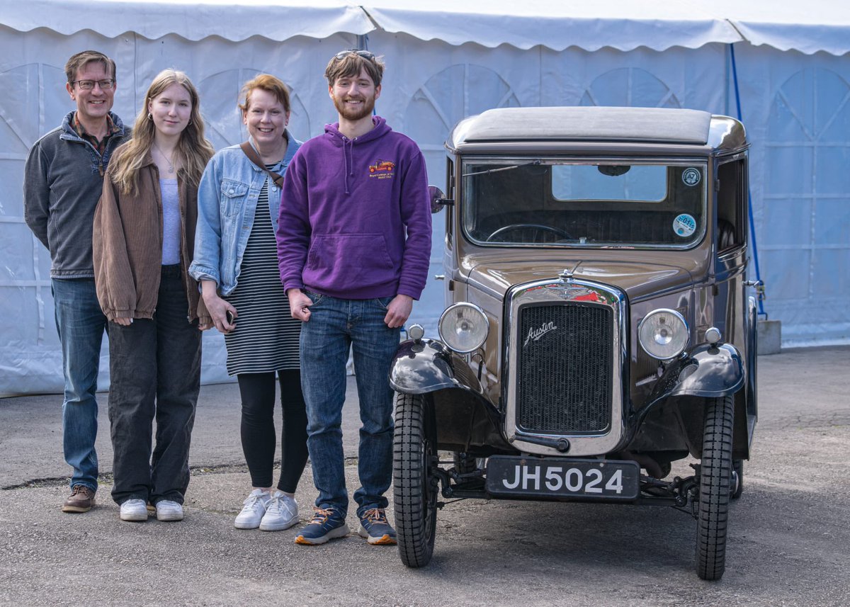 car_british's tweet photo. Join us in congratulating Ben as he embarks on his journey with the #Austin7! Here’s to countless adventures ahead in this timeless beauty!

#ClassicCars #AustinSeven #RPBoxSaloon #prewaraustinsevenclub #pwa7c #YoungEnthusiasts #VintageJoy 🌟🚗 https://t.co/BO5HF5EW1T