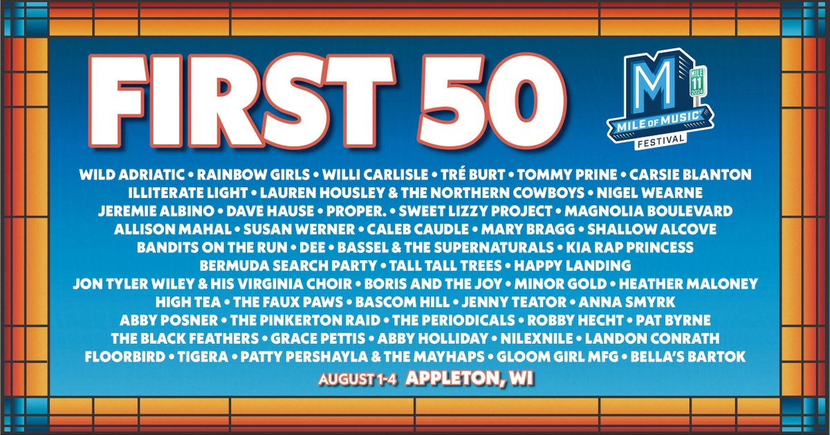 Mile of Music Festival tweet media