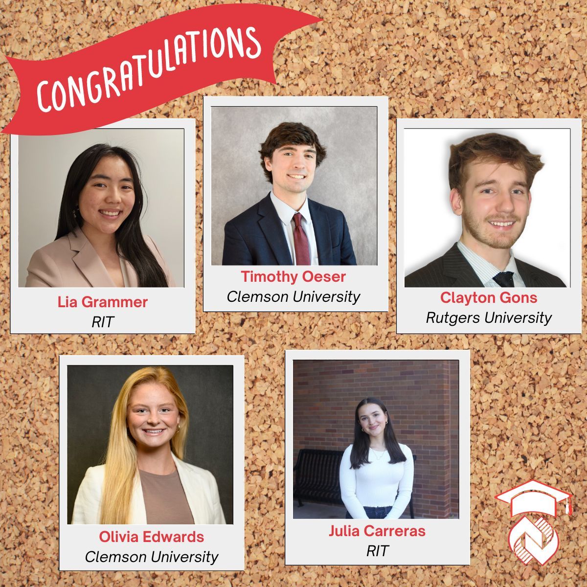 Congrats to our 2024 PESF recipients for their outstanding achievements! We're excited to support their academic endeavors as they pursue a career in packaging. You can also help shape the future of packaging by donating to our 2025 scholarship fund! buff.ly/4aKMzfr
