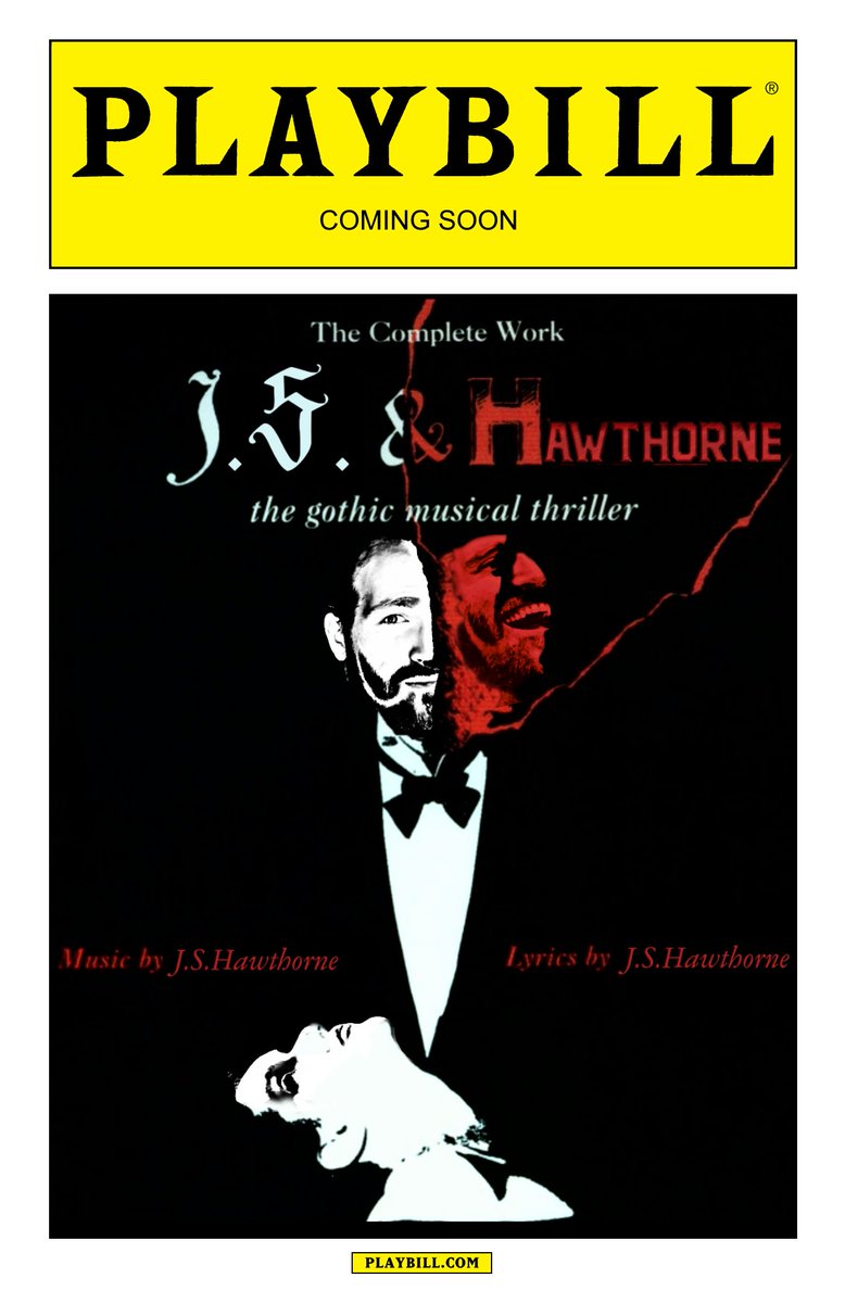 TheJS_Hawthorne's tweet photo. #Playbill #CompleteWork #Mystage #DRAMADADDY #Stunts #Thespian #theatre #art #theatreismysport #Thespian #sovereignofthestage #myshowmustgo_on #MethodofMadness #Leadingman #GiftedwithStagePresence #curtainjerk #performer #prowrestling #characterassasin #OVERdramatic https://t.co/OSsv1wcie0