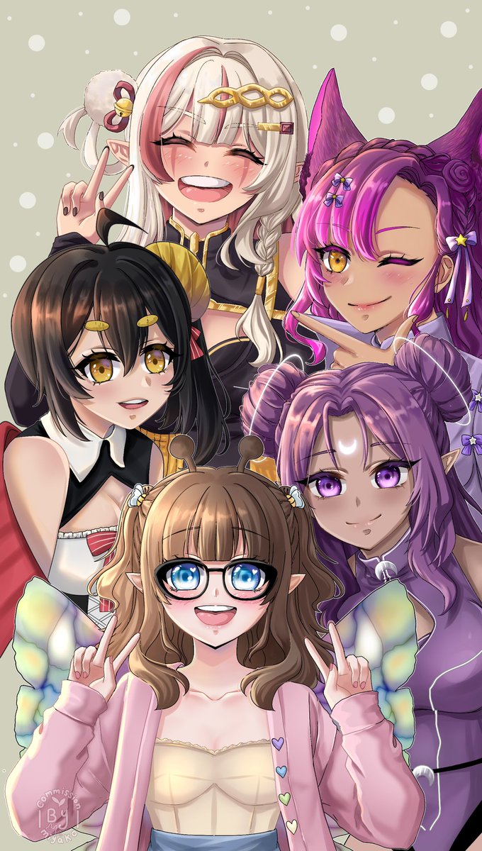 stariety's tweet image. Picture this: 🤔💭 my group of indie VTuber wives all sponsored by Glytch 😈

DMs open btw 😉