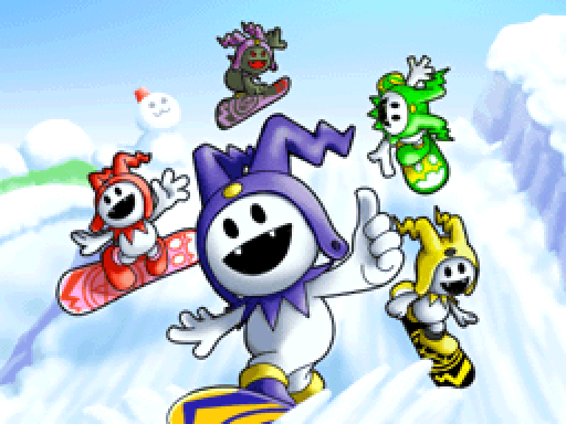 Reminder that in sbk snowboard kids for the DS, the Jack Frost variants recreate this!