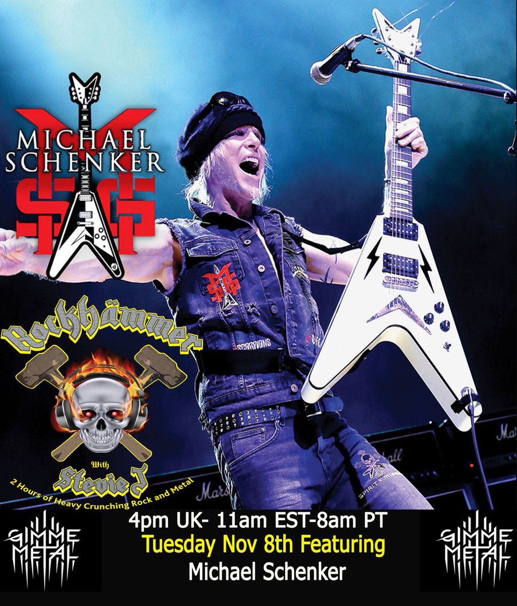 Revisiting the lost archives from the vault at @gimmeradio & this one features @MW_Schenker & song intros kindly done by @TheRonnieRomero at the @Stonedead_fest Also with @Slayer @parkwayofficial @HoneyBoneRush @pistonline @OzzyOsbourne & much more! tinyurl.com/mttrexwa