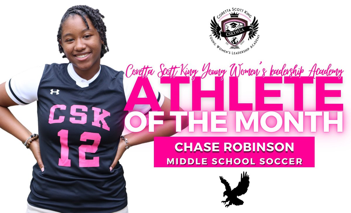 Congratulations Chase Robinson '28 🦅 Middle School Soccer Athlete of the Month✨

#AthleteOfTheMonth #SoaringToNewHeights #EaglePride #SoarEagleSoar 🦅 #togetherCSK 🩷