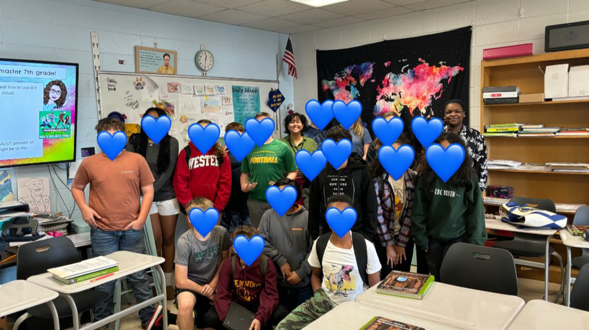 Today was my last day ever in CEPT 1 with such amazing, hardworking, talented, and funny individuals. I couldn’t have asked for a better group of 7th graders. #endofthesemester #ilovemystudents