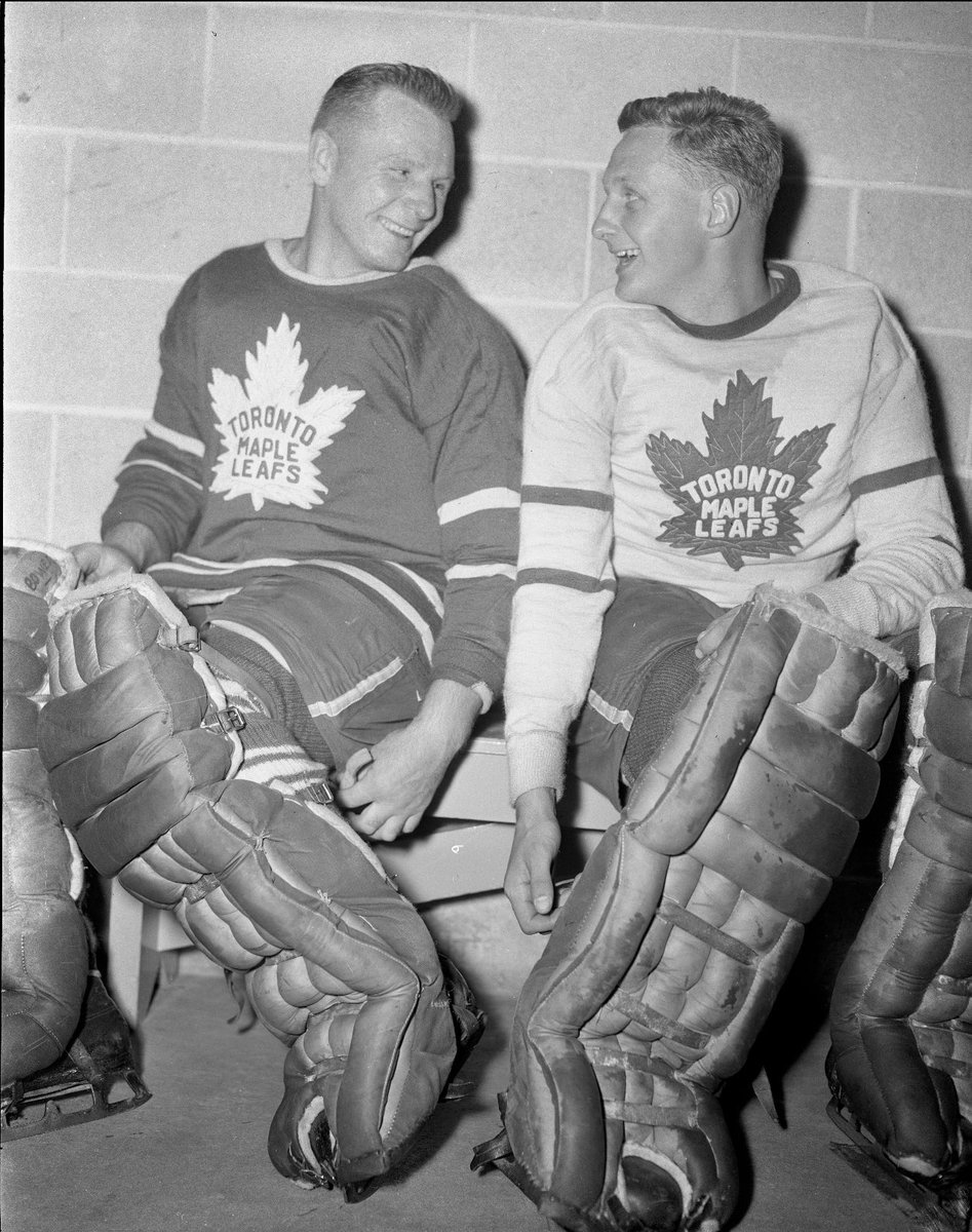 MapleLeafs's tweet photo. We are saddened to learn of the passing of former Leafs netminder Ed Chadwick.

Ed played in 140 consecutive games in net for the Leafs, and is the last Leafs goalie to play in every game in a season. He played five seasons for Toronto, winning 57 games.

Our condolences are with his friends and family.
