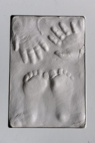 The hand and footprints of our daughter Kallipateira.