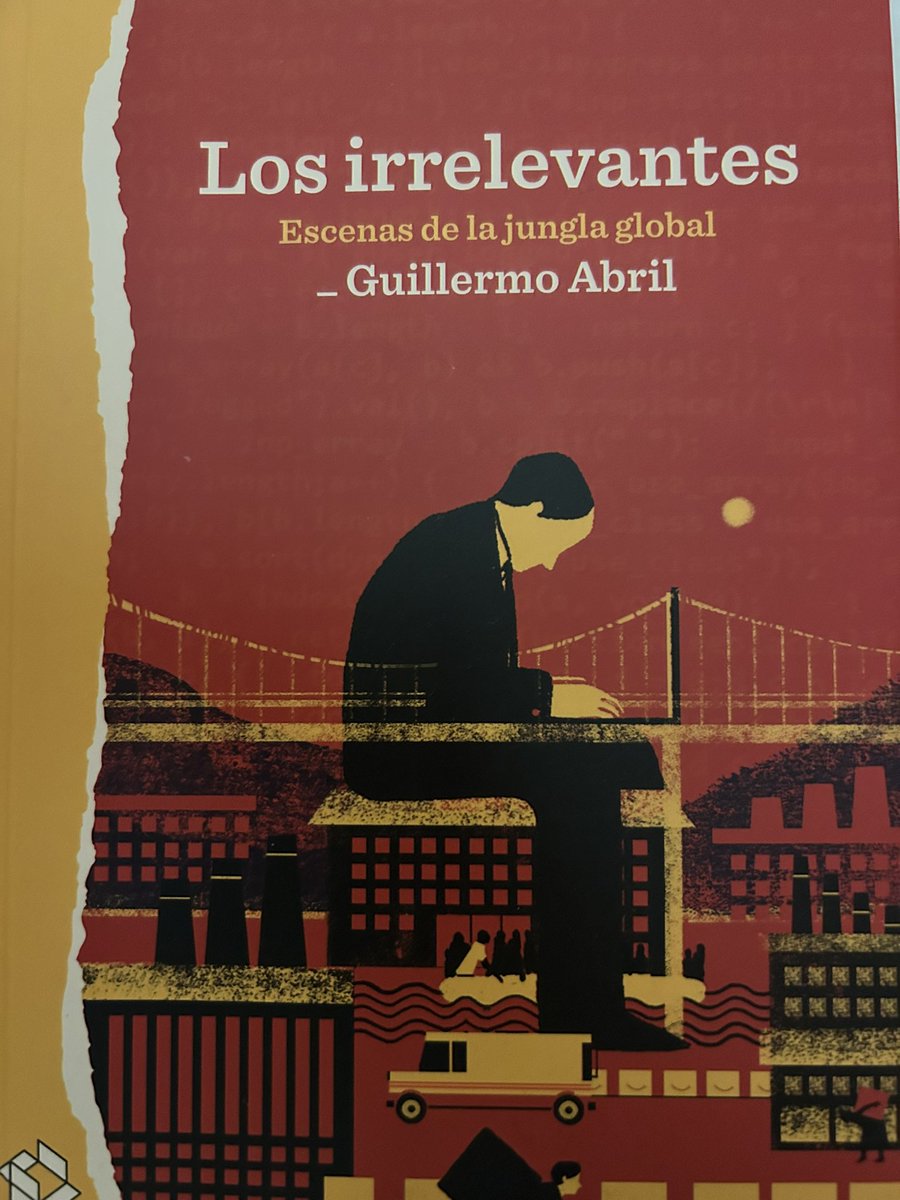 Feliz #DiaDelLibro. Yo lo celebro empezando #losirrelevantes de @GuillermoAbril . Muy oportuno en estos momentos que estamos viviendo, donde cada vez hay más gente que parece que no importa.