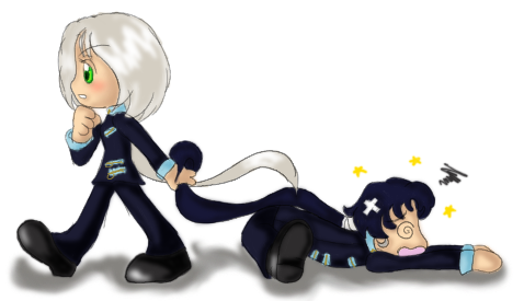 StarlitCreation's tweet photo. Fun little gift art our friend Heather made of us. Steph and I used to cosplay #Seiya and #Yaten from #SailorMoon and sometimes I got a --little-- too flirty. 🤣 https://t.co/mQ87c8wLFJ