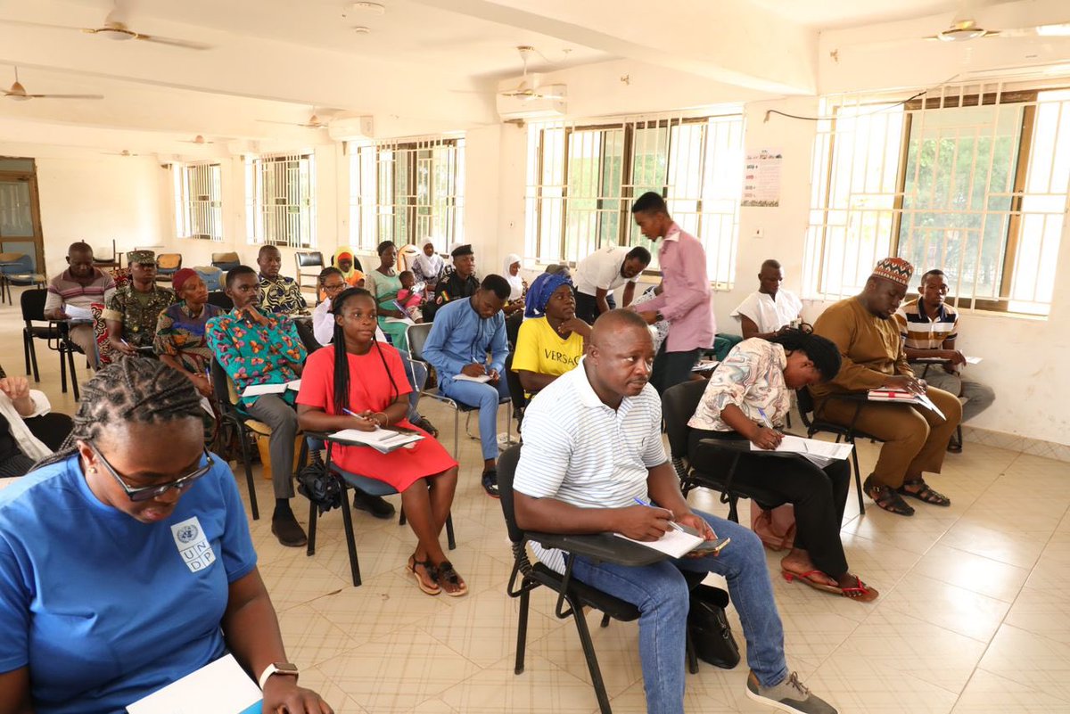 'This engagement is timely as it will go a long way to foster the collaboration between civilians & security agencies in fighting #ViolentExtremism to safeguard security for all' - Pio Kwabalugu Badiyiga Ali IV, Chief of Kwapun at our community engagement in Tumu.