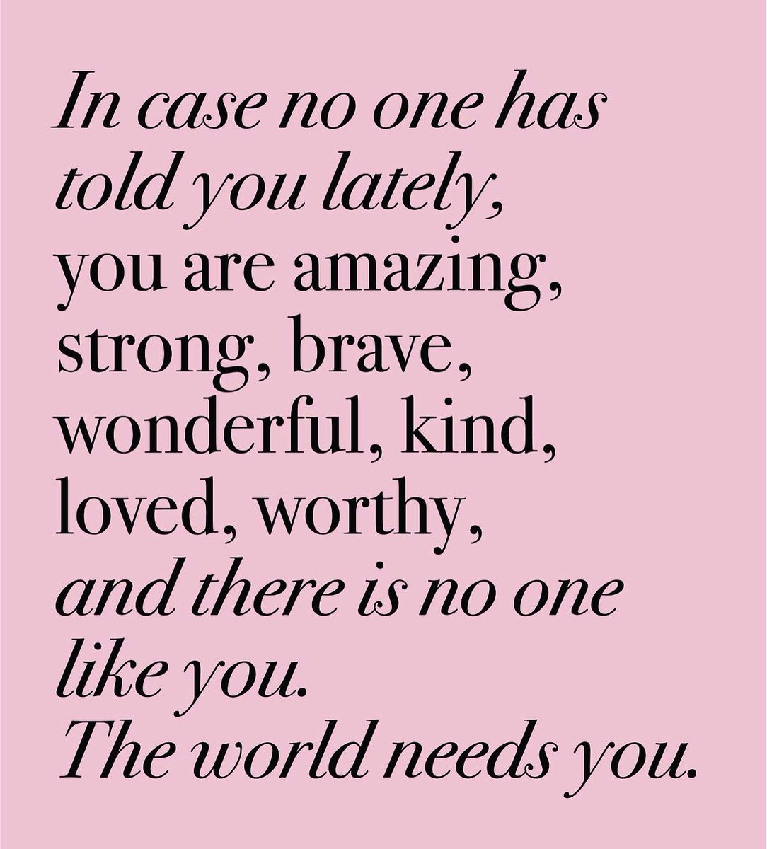 You are!! #Amazing #Worthy #Perfect #SelfLove #SelfBelief #Strong #Brave #Loved #Kind xxx