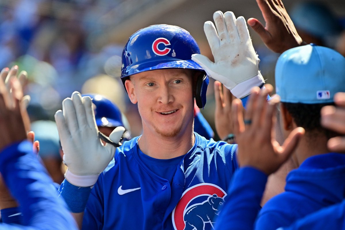 AriA1exander's tweet photo. League source confirms Cubs will DFA 1B Garrett Cooper.

Cooper is hitting .270/.341/.432 (.774 OPS/115 OPS+) with 1 HR and 6 RBI in 12 games. https://t.co/HyNmyk4Ds7