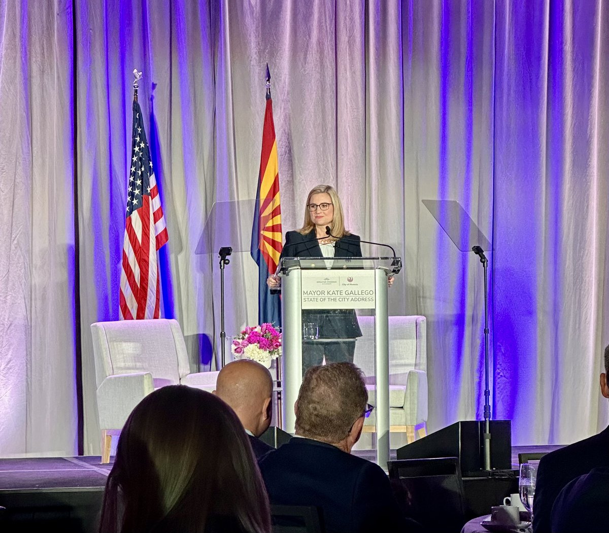 Jennifer Mellor (@jmellorgpc) on Twitter photo Phoenix continues to lead the way in innovation.
- largest autonomous vehicle network
- best airport in America
- continued investment in infrastructure, health care, semiconductor manufacturing, and so much more!
<a href="/phxchamber/">Greater Phoenix Chamber</a> <a href="/MayorGallego/">Mayor Kate Gallego</a> #SOTC2024 Phoenix continues to lead the way in innovation.
- largest autonomous vehicle network
- best airport in America
- continued investment in infrastructure, health care, semiconductor manufacturing, and so much more!
<a href="/phxchamber/">Greater Phoenix Chamber</a> <a href="/MayorGallego/">Mayor Kate Gallego</a> #SOTC2024