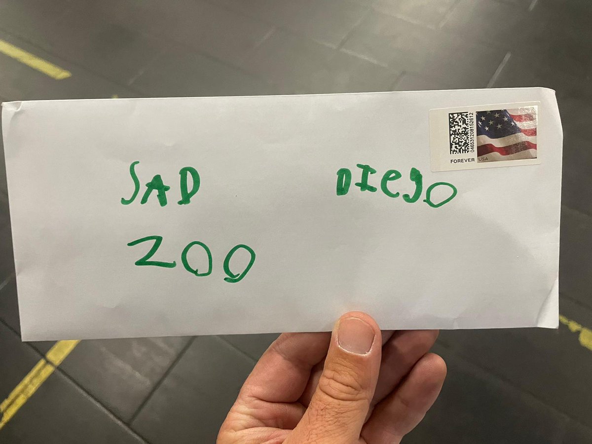 online_shawn's tweet photo. I'm in a group chat with a mail carrier and he shared this letter https://t.co/0UgCUV0BcO