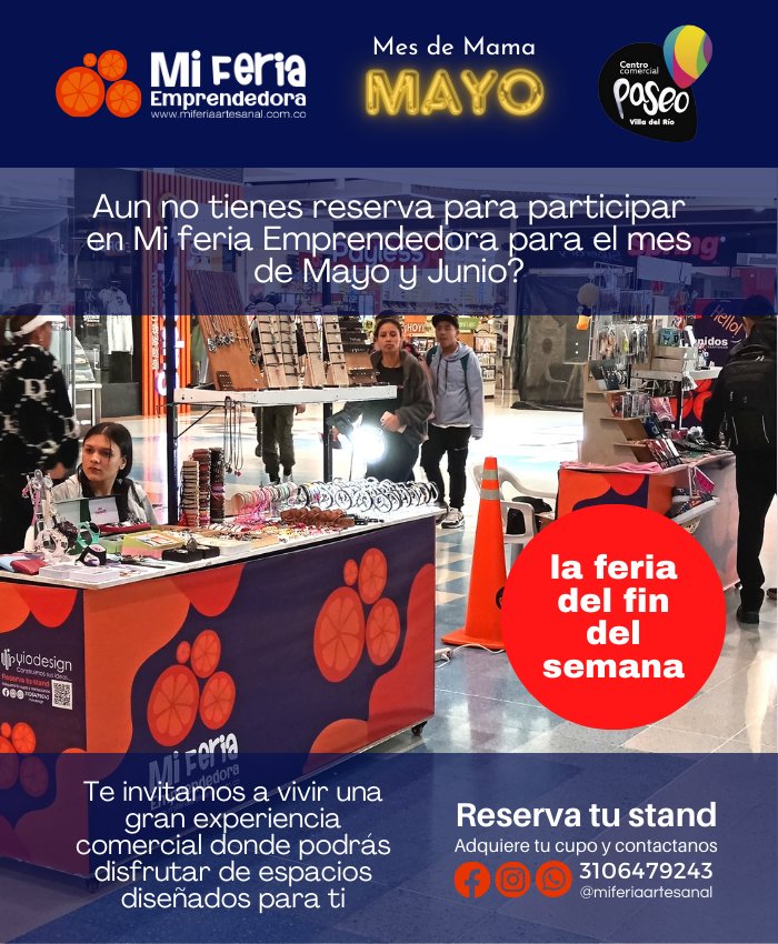 yiodesign's tweet photo. Disfruta el mes de la madre con nosotros participando en mi feria emprendedora https://t.co/eFPxXhSvLL