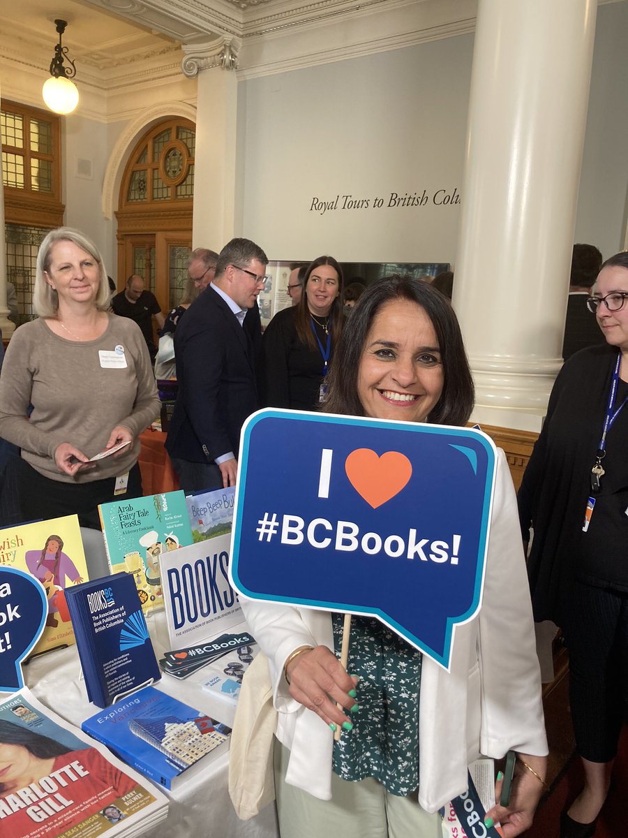 RachnaSinghNDP's tweet image. It’s #BCBookDay at the Legislature! 

Today we celebrate 10 years of honouring our local literary landscape. #BCBooks
