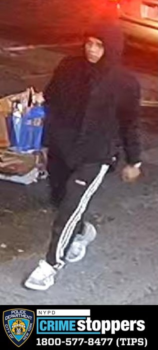 Wanted for homicide in the Bronx. It was reported to police that on Monday, April 15, 2022, at approximately 0403 hours, the victim, 24-year-old male, was found in a vehicle with gunshot wounds about the body. The victim was transport by EMS to NYC Health and Hospitals/Lincoln