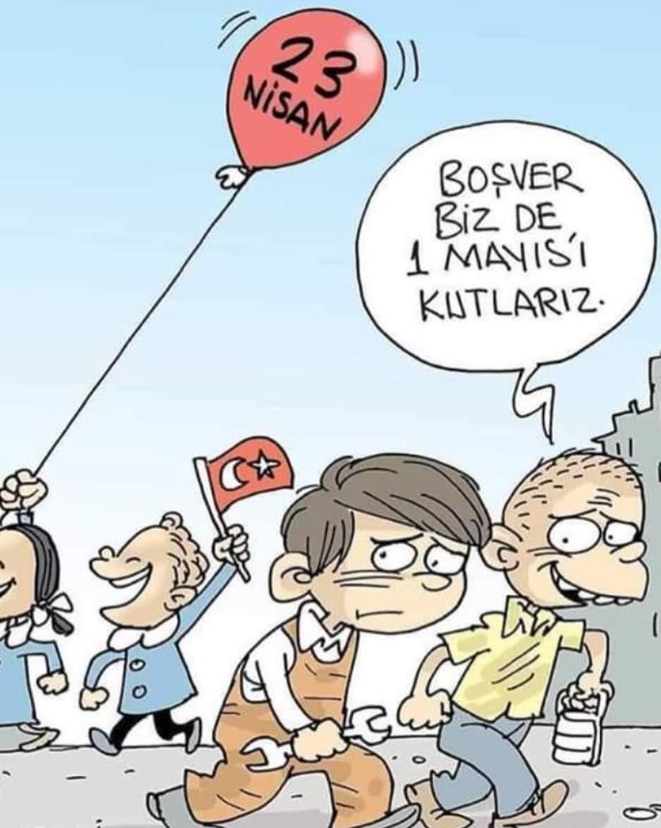 Oysa erkenden büyüdü çocuk!! Işçi oldu! Gelin oldu ! Tecavüze tacize uğradı!! Ölü  oldu çocuk!! Erkenden büyüdü vitrinde görücüler için yeri oldu !! Ama bir tek çocuk olmadı!!! 
#23nisan