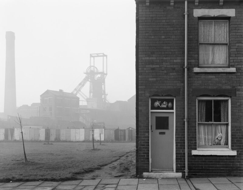 Chris Killip. Coal mine and housing, Castleford, Yorkshire, 1976.