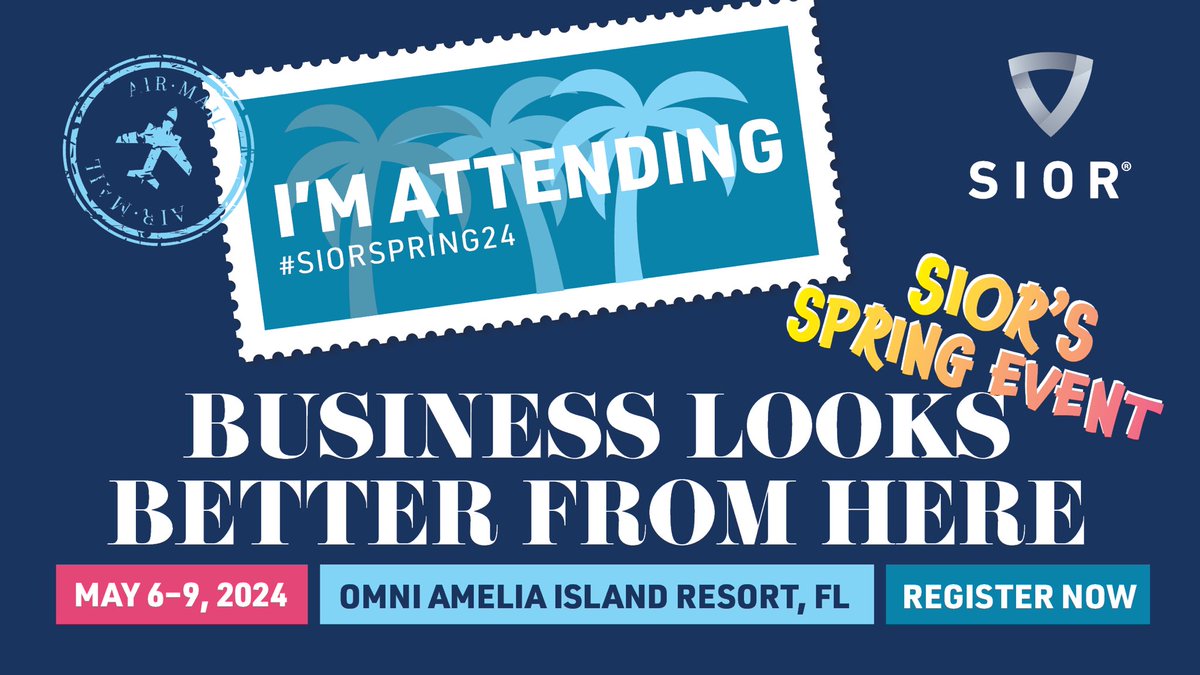 Just a few short weeks away. Sun & Fun in Amelia Island. Who’s going?!?! @SIORglobal #SIORSpring24