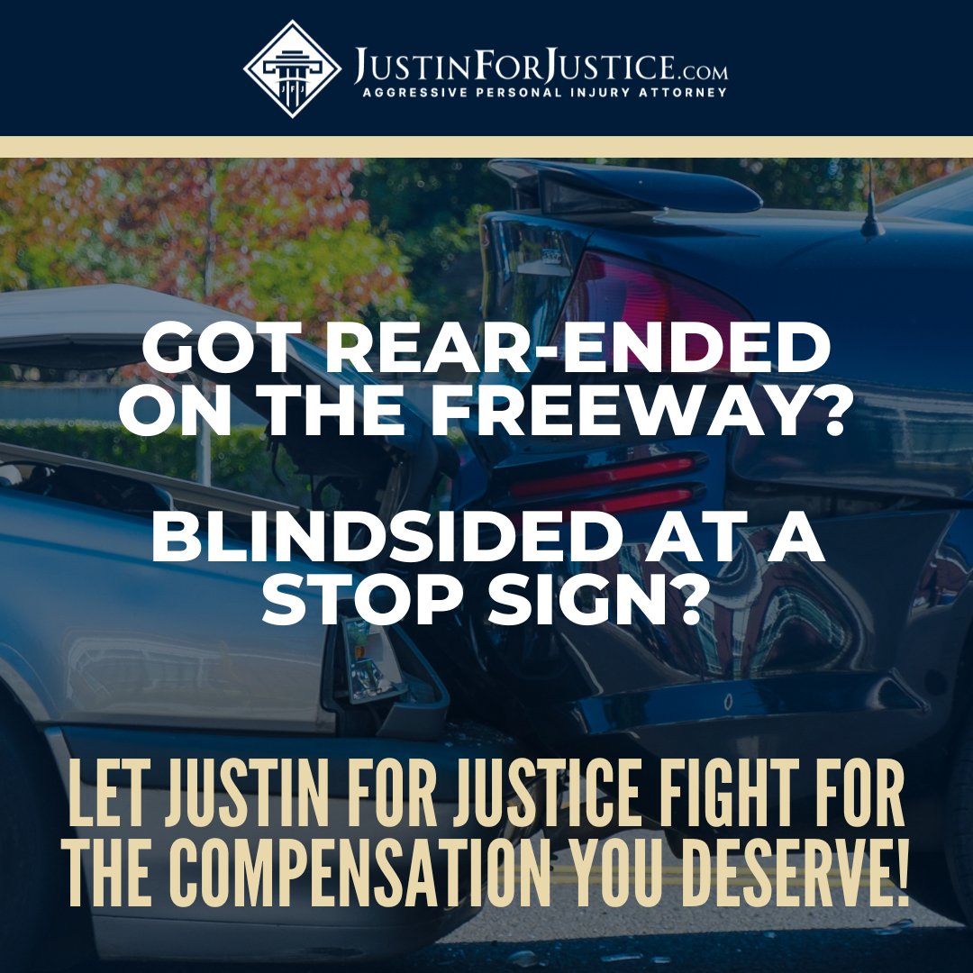 We don't just win, we win BIG. Free case reviews. No-cost medical care.  Get the money you deserve! Call Justin For Justice today: (310) 853-5342 #CaliforniaJustice #CarAccidentLawyer #PersonalInjuryLawyer