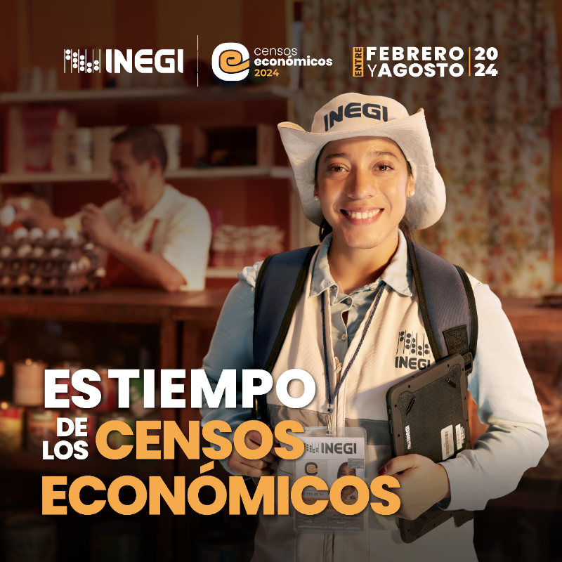 INEGI_INFORMA's tweet photo. ¿Tienes un negocio o estás a cargo de uno? ¡No te quedes fuera! Si no has participado en los #CensosEconómicos2024, aún estás a tiempo.