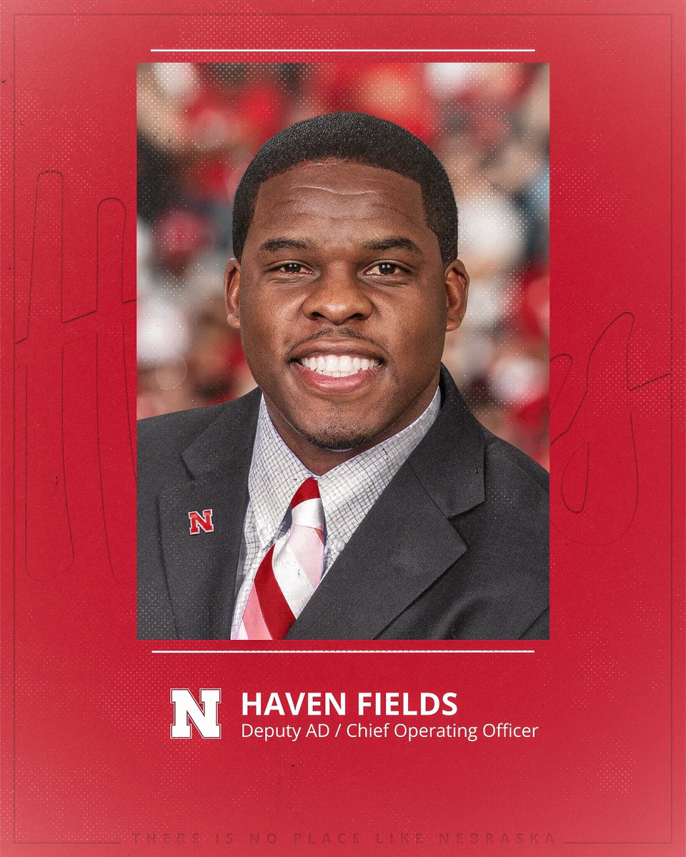 Excited to announce the newest member of our Big Red Family: Haven Fields - Deputy AD/Chief Operating Officer Welcome to The Good Life, Haven! #GBR | huskers.com/news/2024/4/23…