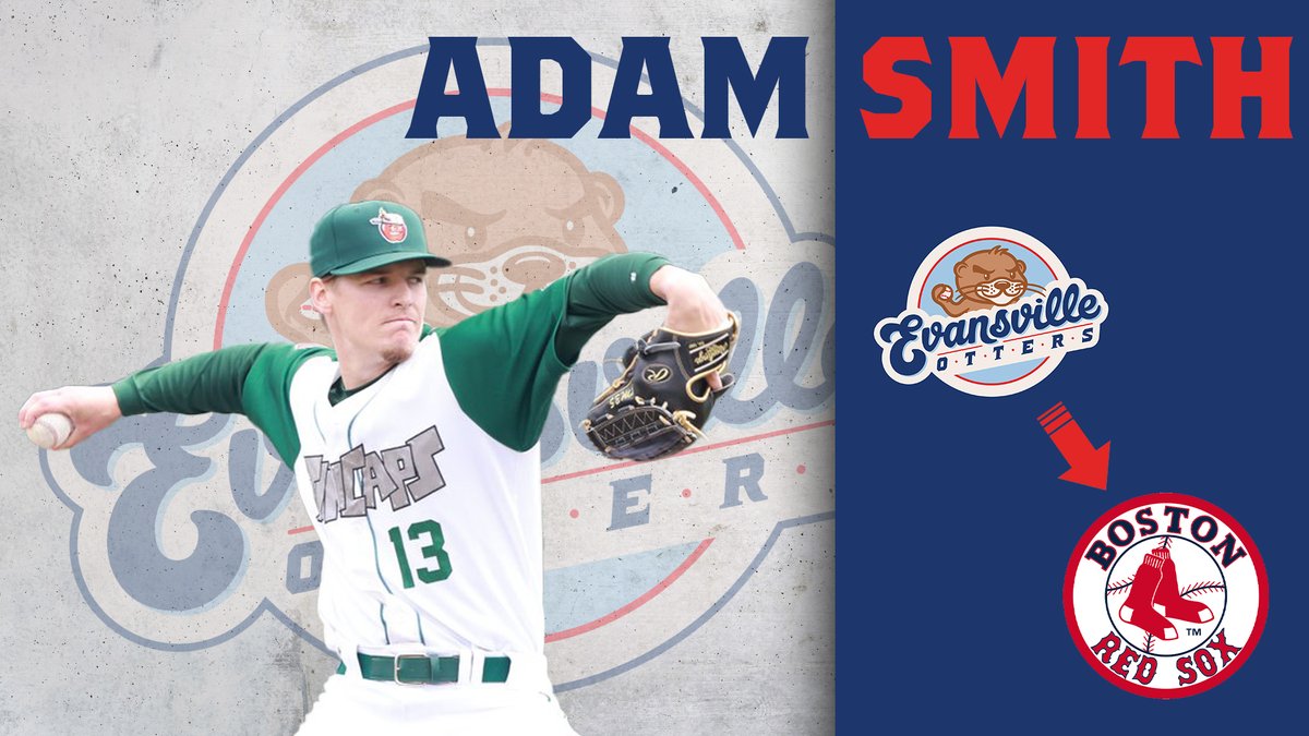 🚨MLB ACQUISITION🚨

The Evansville Otters are excited to announce the Boston Red Sox have acquired pitcher Adam Smith from the Otters.

More info: evansvilleotters.com/news-archive?n…

🦦 #LetsGoOtters x #NoOtterPlace ⚾️