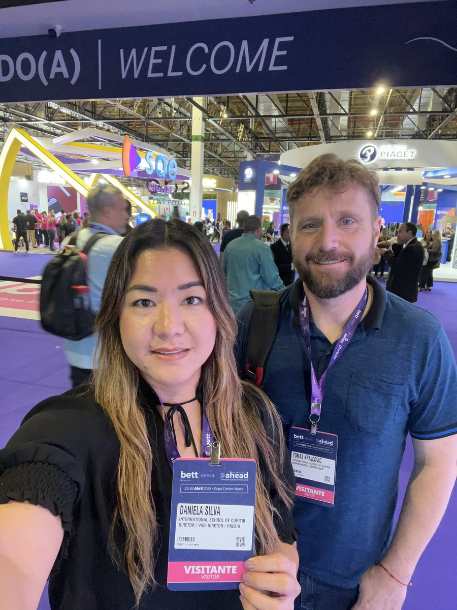 iLearnDSilva's tweet image. DAY1 @bett_brasil 🧠

@ISCinnovation present at the biggest &amp;amp; most innovative conference in #LATAM with 35K+ attendants. We are connecting, exploring &amp;amp; learning from #AI  #personalizedLearning to #safeguarding, #wellbeing &amp;amp; #cybersecurity. 
l
#PD #leadership #STEM #edtech #BETT