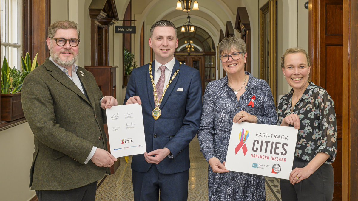 We welcomed Belfast & Derry City to the @FastTrackCities network today. The two most populous cities in Northern Ireland (which account for the majority of #HIV #HCV in the country), are committed to a community-led response.