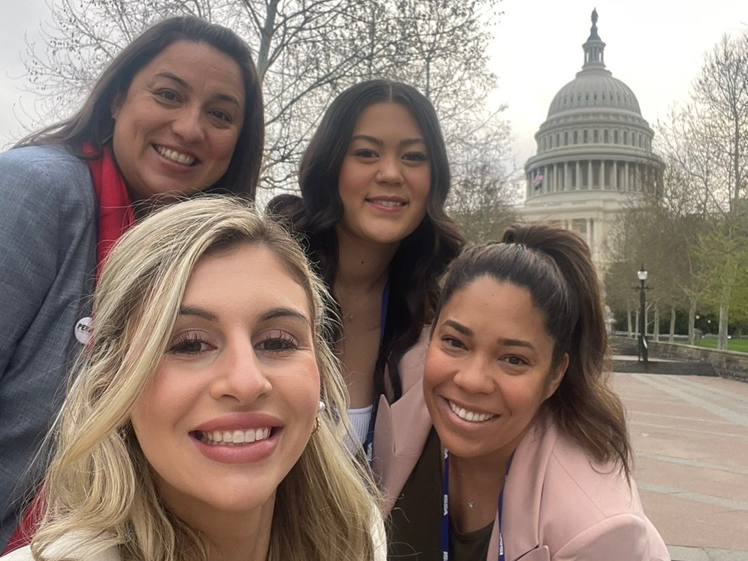 The Alliance for Period Supplies staff came together alongside many incredible advocates on Capitol Hill during @issaworldwide's Clean Advocacy Summit to advocate for the #ME4ALL and the Period Proud Act, introduced by @repgracemeng and @repcasten! #EndPeriodPoverty