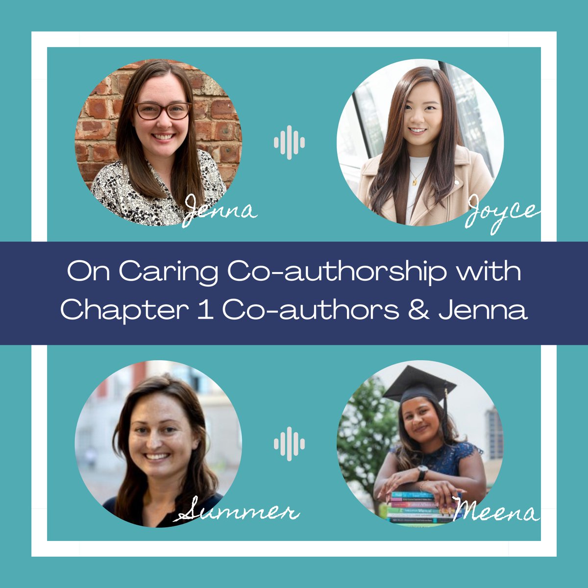 Asuka Ichikawa (@asukaichikawa) on Twitter photo 🎧Announcing RIS Audio Interviews with Research with International Students!🌐 bit.ly/44fAXPq
The first episode features a conversation on Caring Co-authorship with several Chapter 1 authors <a href="/T_Uerpairojkit/">Thornchanok (Joyce) Uerpairojkit</a>, Summer Bennett, <a href="/Meena_Pannir/">Meena (she/they)</a> & <a href="/JLMittelmeier/">Jenna Mittelmeier</a> 🎧Announcing RIS Audio Interviews with Research with International Students!🌐 bit.ly/44fAXPq
The first episode features a conversation on Caring Co-authorship with several Chapter 1 authors <a href="/T_Uerpairojkit/">Thornchanok (Joyce) Uerpairojkit</a>, Summer Bennett, <a href="/Meena_Pannir/">Meena (she/they)</a> & <a href="/JLMittelmeier/">Jenna Mittelmeier</a>