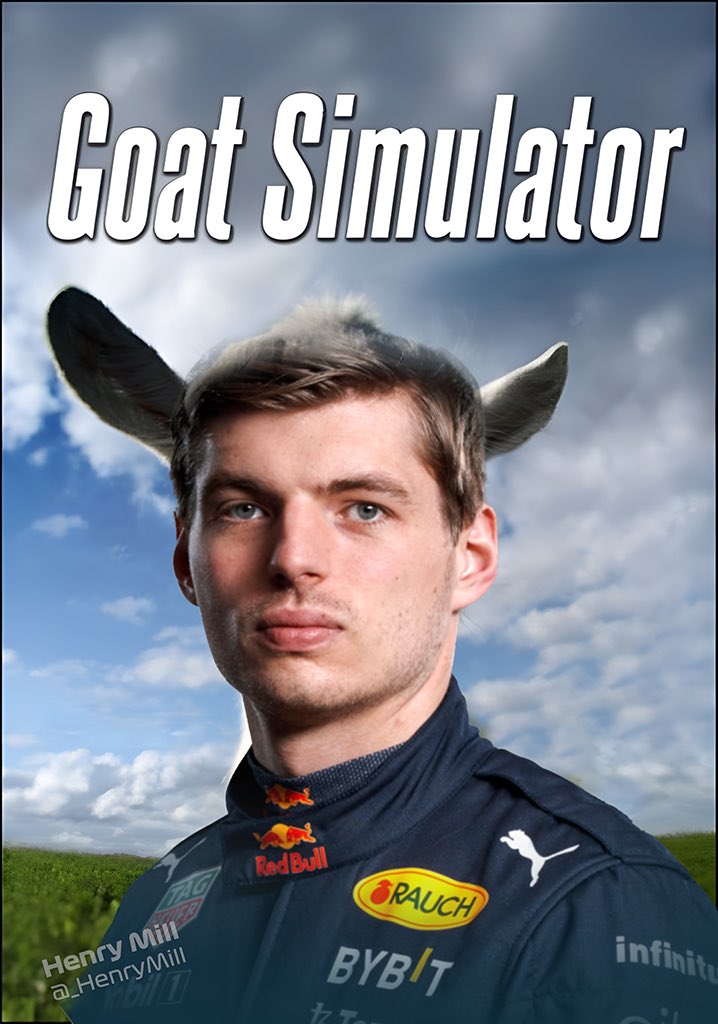 That can only be one. The FIA helped, kamikaze driving, cost cap cheating, WDC gifted, zero competition loving, media inflated and appreciation begged, Belgian born, GOAT simulator. Max Verstappen #HumanErrorChampion #F1 #RedBullCheats #CostCapChampion