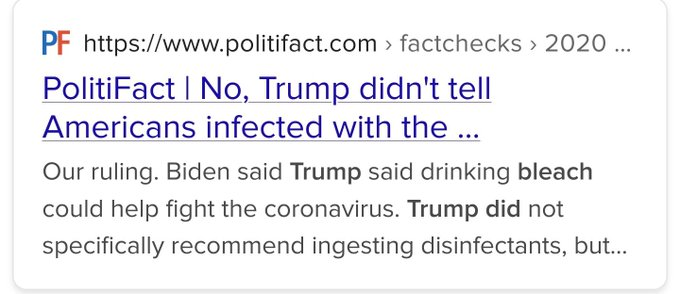 Even Politifact said this was a lie. These unhinged lunatics do nothing but lie.