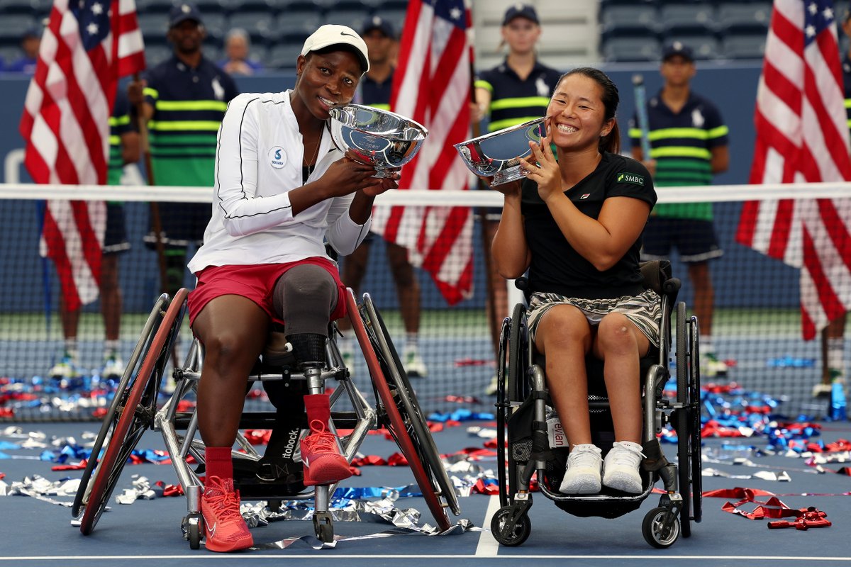 Happy birthday to our 2023 wheelchair doubles champion Yui Kamiji! 🥳