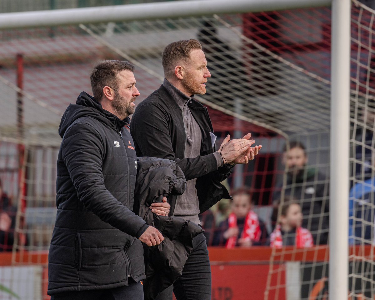 Good luck to Gav and everyone associated with @BrackleyTownFC for this Sunday’s play-off semi-final! What an unbelievable season so far! Gavin Cowan’s Red & White Army! 🔴⚪️ #WeAreBrackley #FootballManager #InTheStiffs