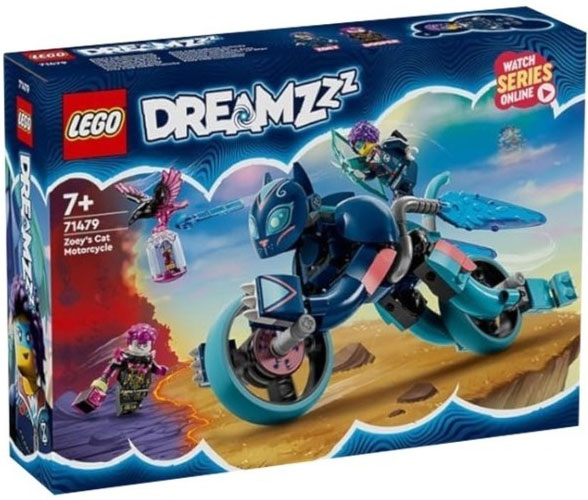 Aperçu des prochains LEGO DreamZzz Août 2024 ➡️ 71481 : Izzie's Dream Animals : 39.99€ ➡️ 71480 : Panda Mech Takedown ➡️ 71479 : Zoey's Cat Motorcycle : 19.99€ #legoleaks #legonews #dreamzzz