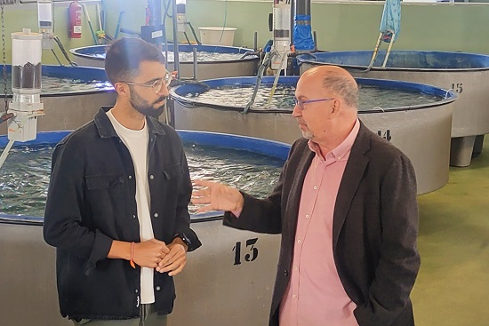 Daniel Hernández Peraza, técnico del Centro Oceanográfico de Canarias, ha aprovechado una Estancia Formativa del Persona Técnico y de Gestión del CSIC (MOV-GEST/TEC 2023) para visitarnos. Esperamos que su estancia y aprendizaje hayan sido provechosos.