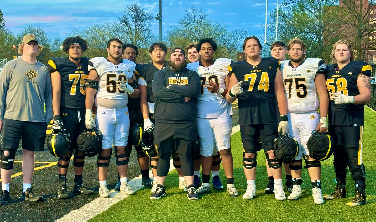 Spring Ball in the books!! Something special is happening here in Columbus, OHIO!!

#LetsHunt🐾
#OLINEPRIDE