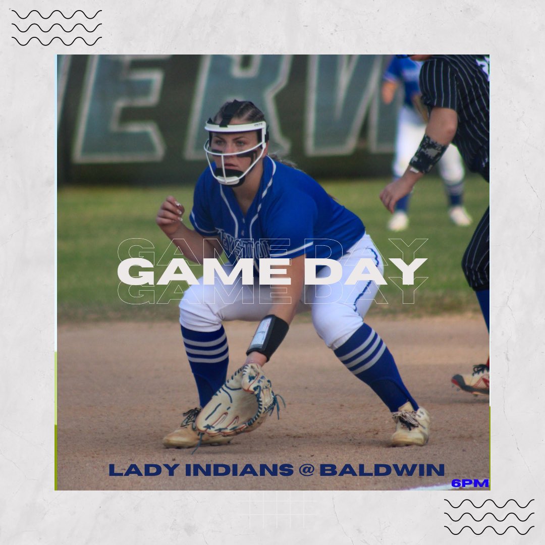 🥎GAME DAY🥎 Last regular season away game tonight against Baldwin. 📍Baldwin HS Softball Complex ⏰ 6:00 🎟️ GoFan.com @AthleticsKhhs @ThePrepZone @ridaught #indianstrong #newheights