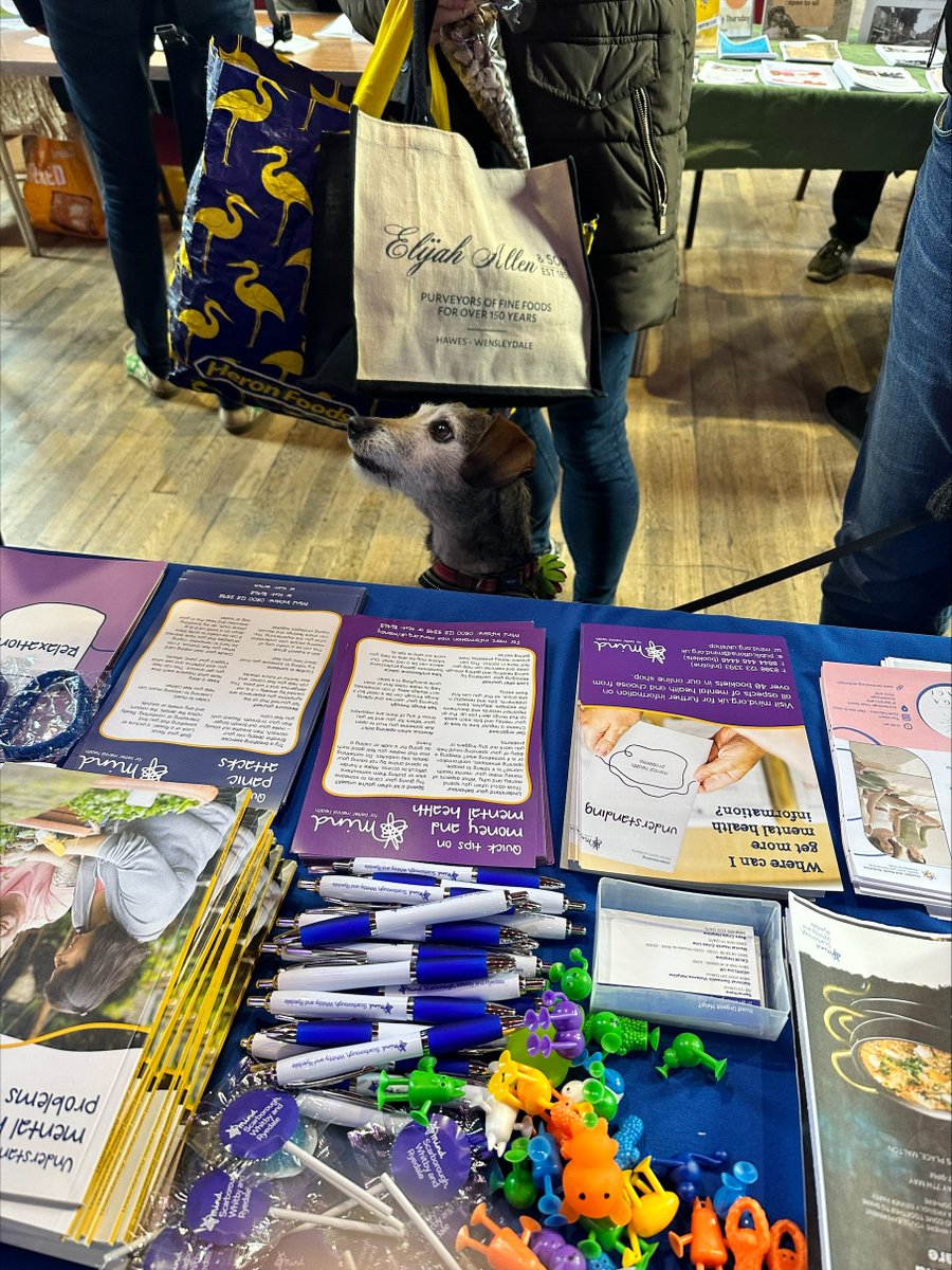 We couldn't resist sharing our favourite visitor to our stand at the Malton & Norton Rotary Involve event at @themiltonrooms this weekend! Great to chat to so many people about all types of support available across #Ryedale
#MentalHealthMatters #mindmatters #communityLOVE