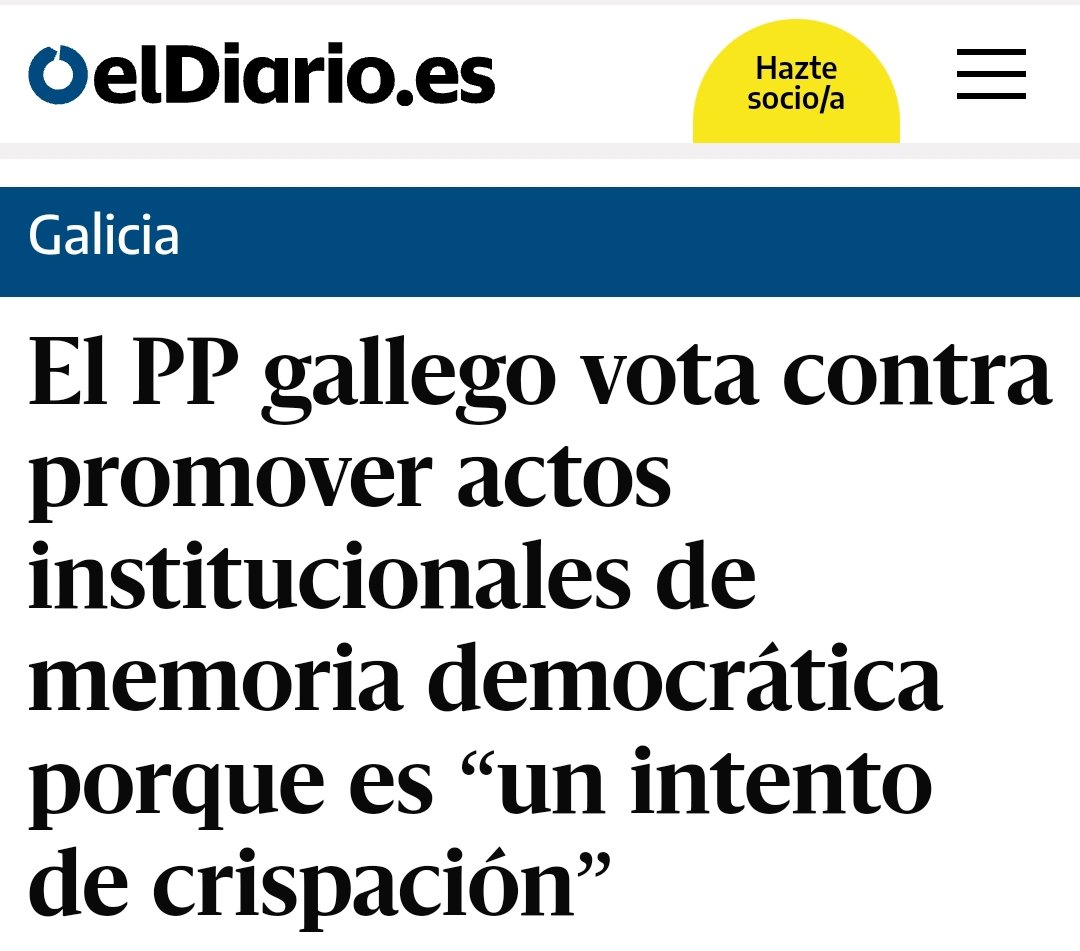 O @ppdegalicia xa non se molesta en disimular a súa procedencia antidemocrática. @AlfonsoRuedaGal asumiu sen pudor as teses políticas da extrema dereita para ser a opción electoral dos reaccionarios. Unha auténtica vergoña. eldiario.es/galicia/pp-gal…