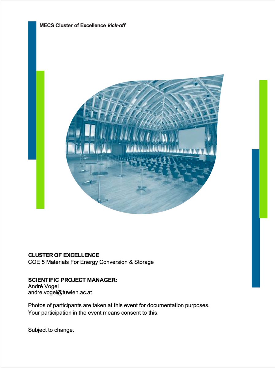 T minus 10 days: all systems GO.
@tu_wien @univienna @ISTAustria @uniinnsbruck #tuvienna #uniwien #ISTAustria #uniinnsbruck
(Registration closed)