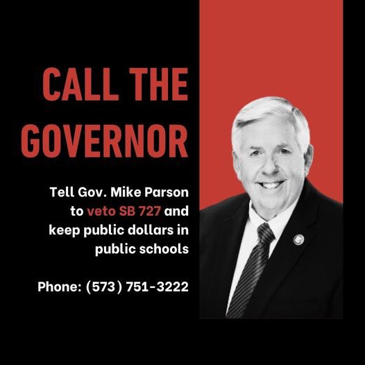 I’ve just heard from a few folks that they are having to wait to get through to the governor’s office. This is good news. Keep calling.