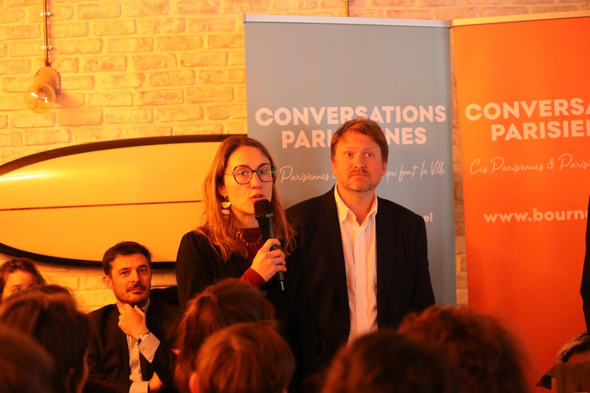 Cinquième édition des #ConversationsParisiennes à #Paris9 ! Merci à @btabaka et aux Parisiens/Parisiennes présents. Échanges passionnants sur la transformation de notre ville à l'heure de l'intelligence artificielle. Demain, nous proposerons de nouvelles solutions pour #Paris !