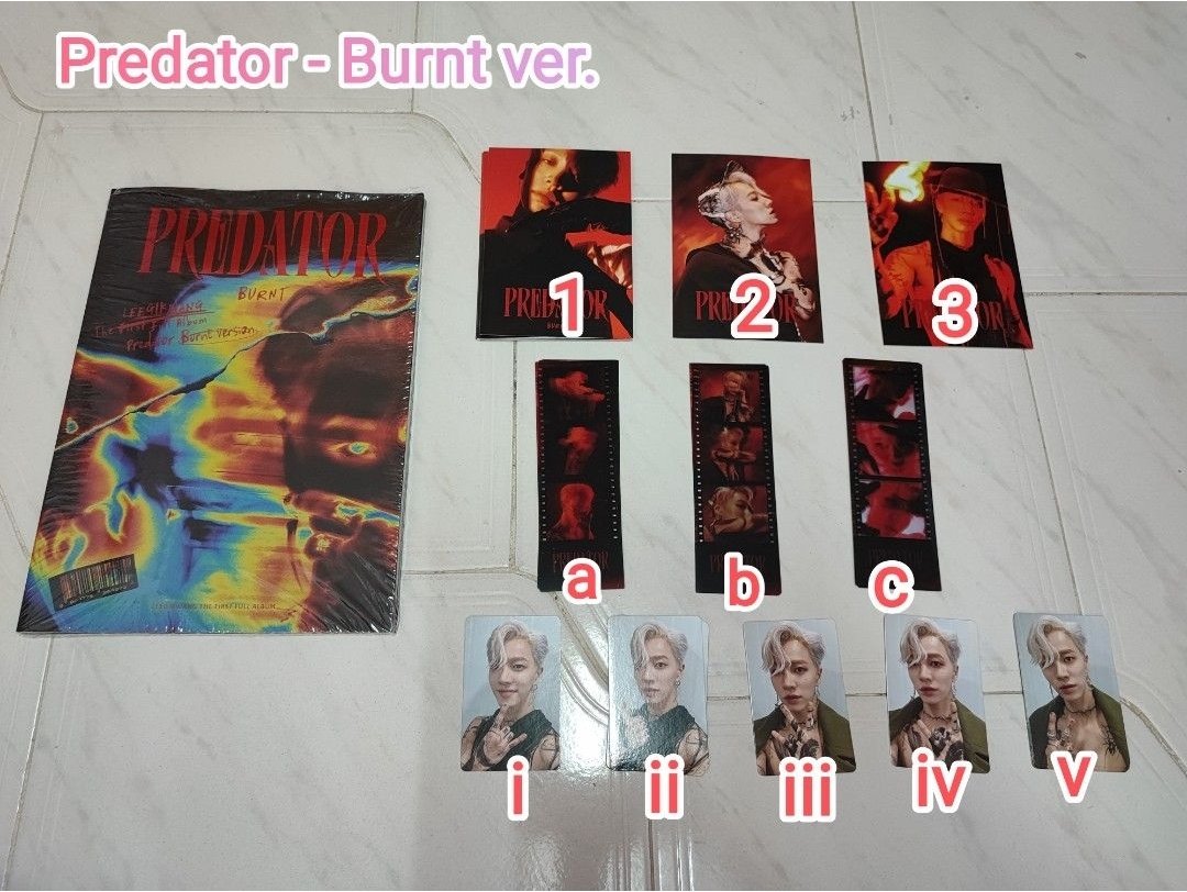 jysishien's tweet photo. Predator POB &amp; Album with full inclusion (mix and match) 

#HIGHLIGHT #LEEGIKWANG https://t.co/iRUzUInXlP